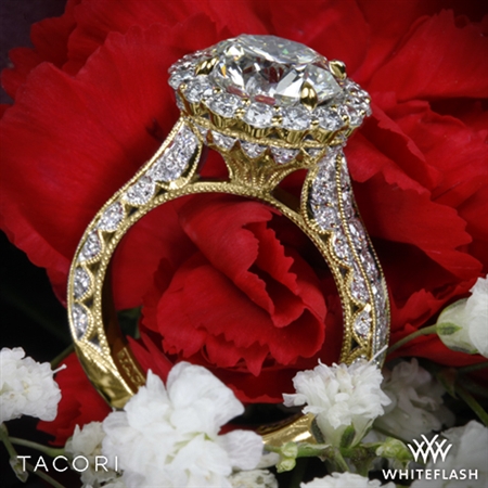 Tacori HT2605RD RoyalT Bloom Diamond Engagement Ring