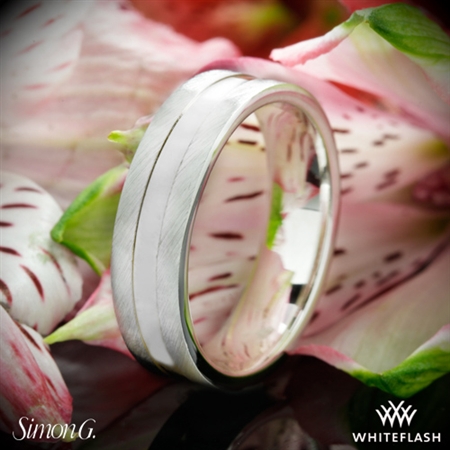 Simon G. LG105 Men's Wedding Ring