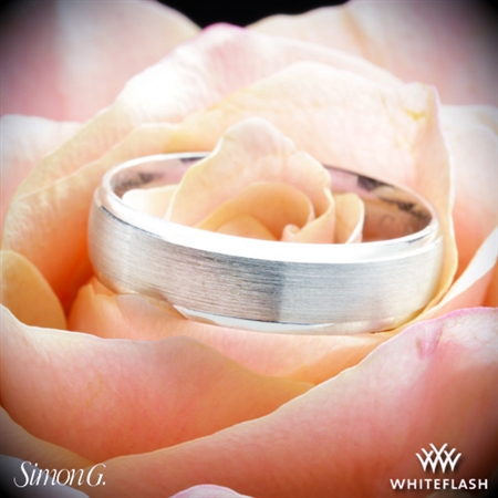 Simon G. LG124 Men's Wedding Ring