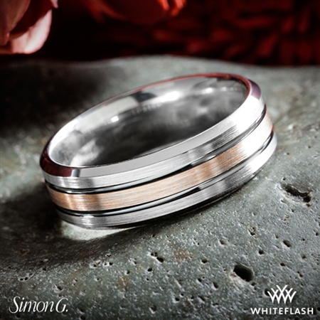 Simon G. LP2189 Men's Wedding Ring