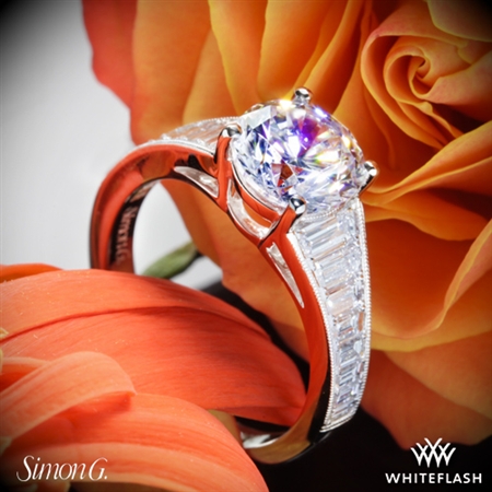 Simon G. MR2358 Duchess Diamond Engagement Ring