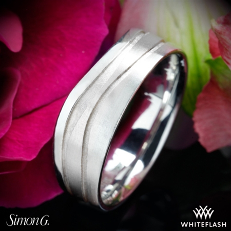 Simon G. MR2656 Men's Wedding Ring