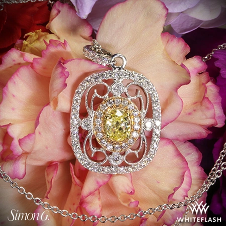 Simon G. TP201 Duchess Diamond Pendant