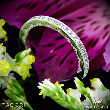 Tacori 44-15 Crescent Diamond Wedding Ring