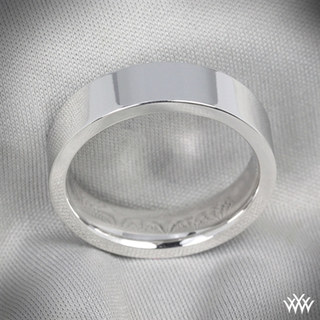 'Comfort Fit Flat' Wedding Ring