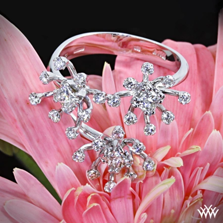 Princess Blossom Diamond Right Hand Ring