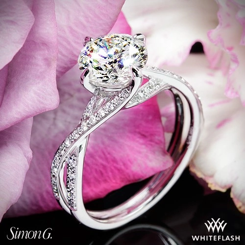 Simon G. MR1394 Fabled Diamond Engagement Ring