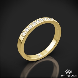 Flush-Fit Diamond Wedding Ring
