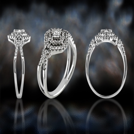 'The Labyrinth' Diamond Right Hand Ring