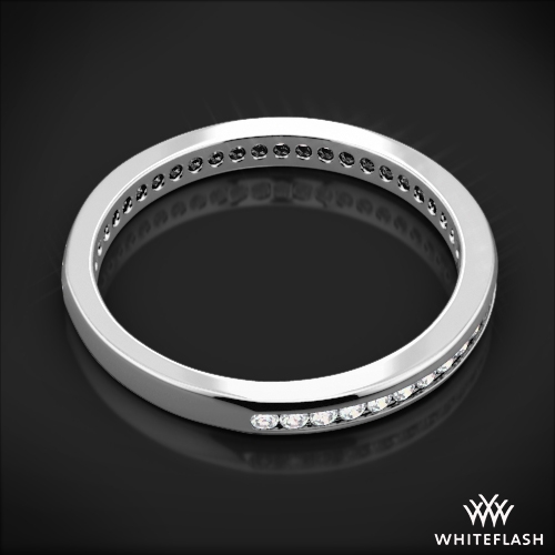 'Honey Channel Set' Diamond Wedding Band 687