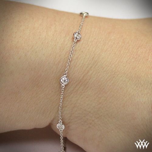 Whiteflash By The Yard Bracelet 677 Glam Photo On Wrist View