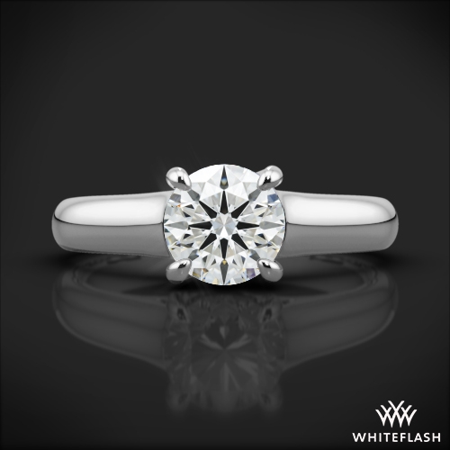 XProng Trellis Solitaire Engagement Ring 764