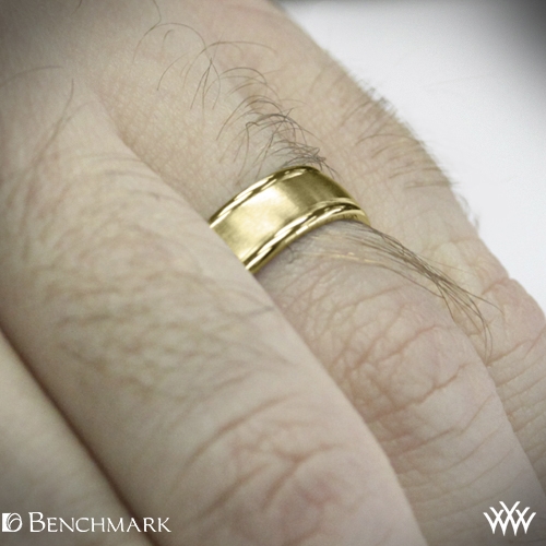 Comfort Fit Mens Wedding Band main image 0