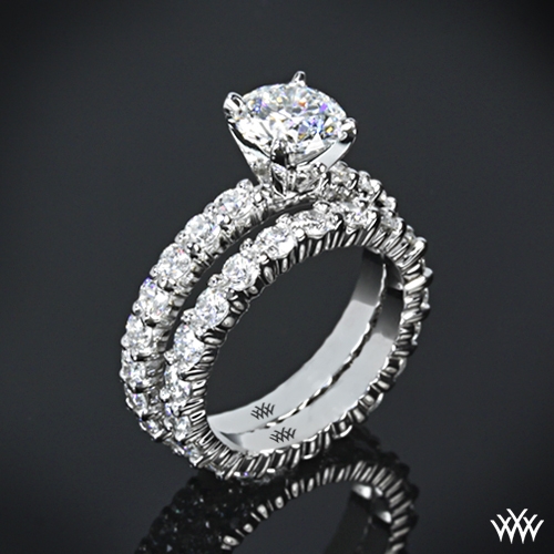 Diamonds For An Eternity Diamond Wedding Set 1490 Real Photo