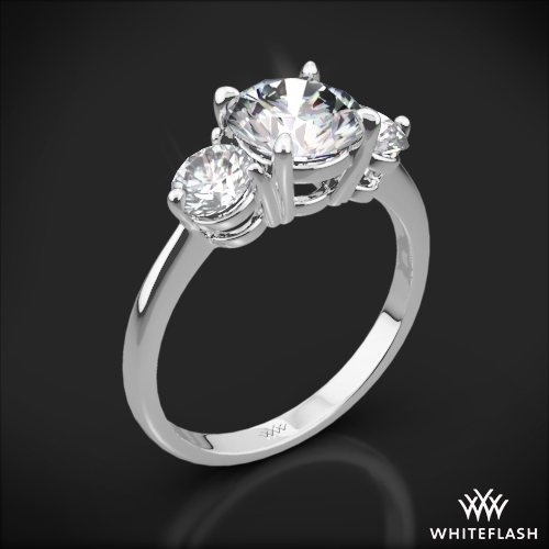 Trois Brillant Diamond Engagement Ring 1426