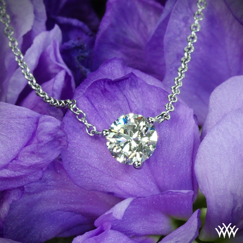 'Martini' ThreeProng Diamond PendantReady Set To Go 1556