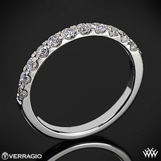 Verragio ENG-0352W Prong Set Diamond Wedding Ring