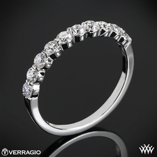 Verragio ENG-0410SW Shared-Prong Diamond Wedding Ring