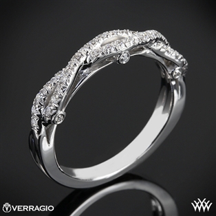 Verragio INS-7050W Braided Diamond Wedding Ring