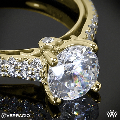 Verragio Double Pave Diamond Engagement Ring | 1942
