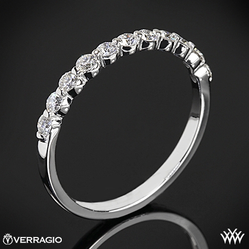 Verragio Single G Diamond Wedding Ring 1866 Style Photo Real