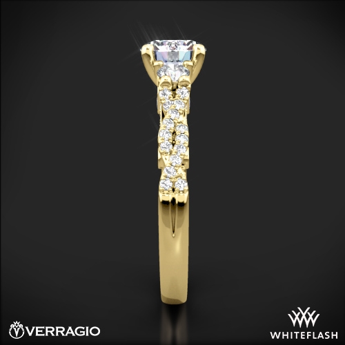 Verragio Braided 3 Stone Engagement Ring | 1996