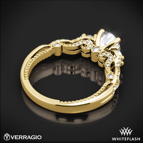 Verragio Braided 3 Stone Engagement Ring | 1996