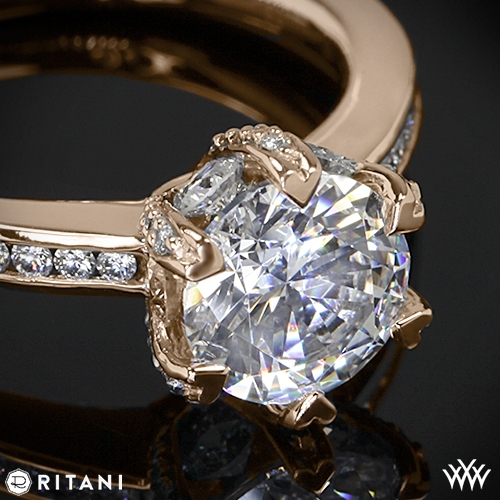 Ritani Setting Channel-Set Diamond Engagement Ring | 2073