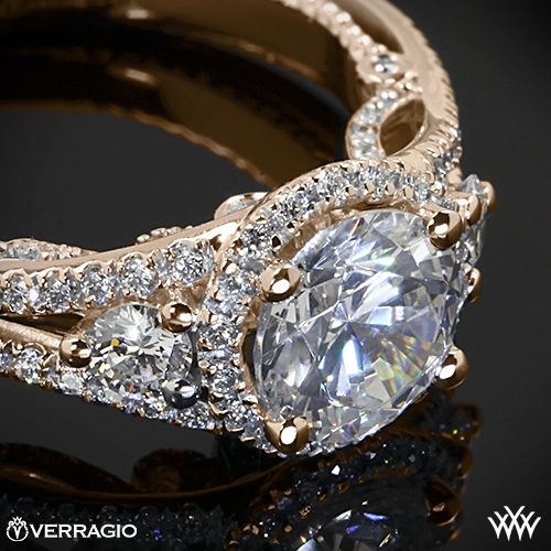 Verragio Domed Bead-Set Diamond Engagement Ring | 2009