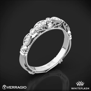 Verragio Parisian D-100W Scalloped Diamond Wedding Ring