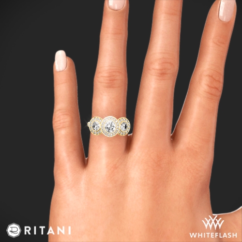 Ritani Endless Love Stone Engagement Ring 2182