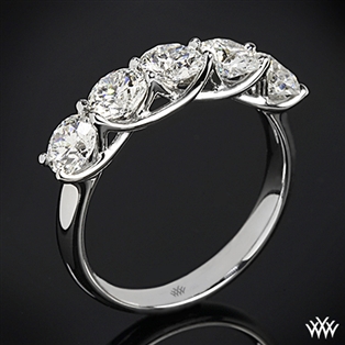 Five Stone Trellis Diamond Right Hand Ring