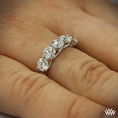 5 Stone Trellis Diamond Right Hand Ring 2316