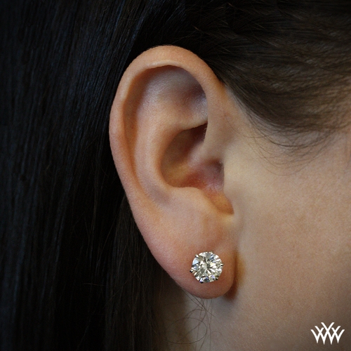 6 G Martini Earrings 2313 Side View On Ear