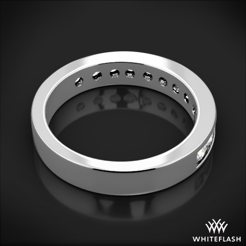 Channel Set Diamond 22ct Yellow Gold 2.5mm Wedding Ring main image 0