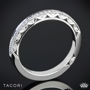 Tacori 2616B Classic Crescent Pave Diamond Wedding Ring