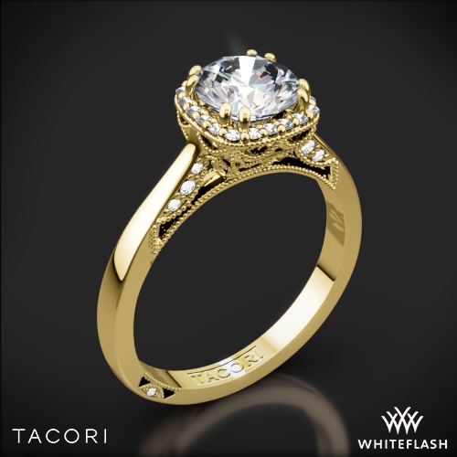 Tacori yellow gold engagement rings on sale