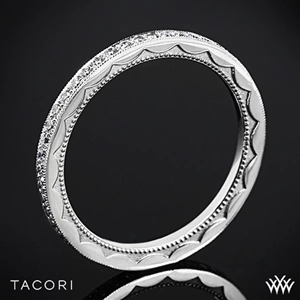 Tacori 41-15ET Sculpted Crescent Eternity Diamond Wedding Ring