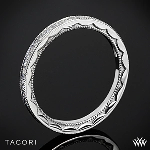 Tacori 45-15ET Sculpted Crescent Eternity Lace Diamond Wedding Ring
