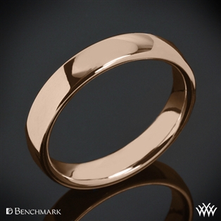Benchmark European Comfort Fit Wedding Ring