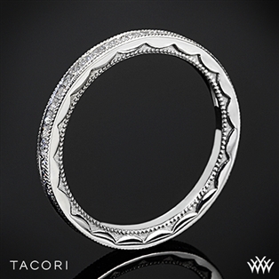 Tacori 45-15ET Sculpted Crescent Eternity Lace Diamond Wedding Ring