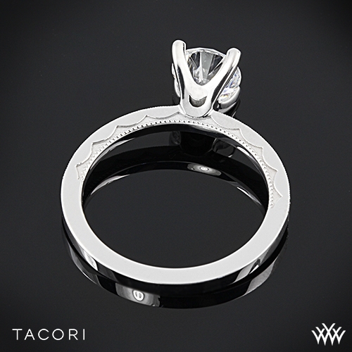 Tacori 41 15 RD Sculpted Crescent Half Eternity D... 2732