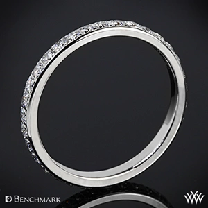 Benchmark Full Eternity Diamond Wedding Ring