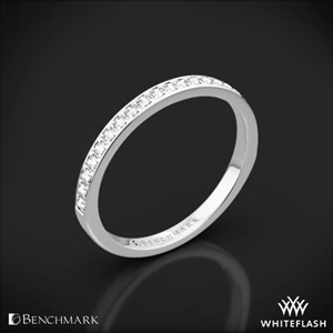 Benchmark Small Pave Diamond Wedding Ring