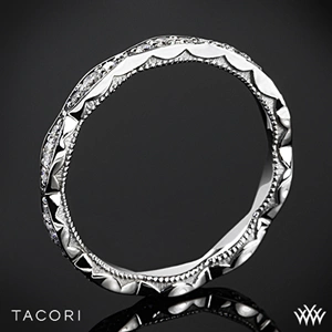 Tacori 46-25ET Sculpted Crescent Eternity Diamond Wedding Ring