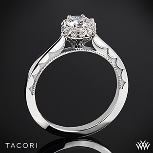 Tacori 59-2RD Sculpted Crescent Harmony Solitaire Engagement Ring