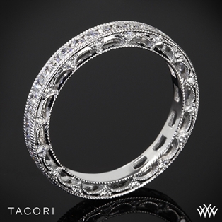 Tacori HT2510B Reverse Crescent Eternity Star Diamond Wedding Ring