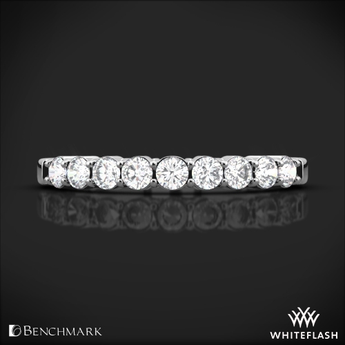 Benchmark SharedProng Diamond Wedding Ring Whi... 2814