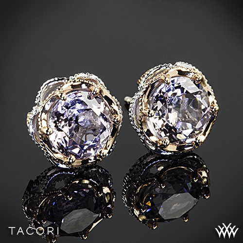 Tacori Blushing Rose Amethyst Earrings 2938 Style Photo Real