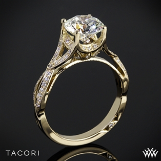 Tacori 2565MD Ribbon Diamond Engagement Ring